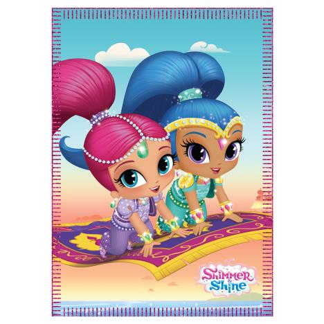 Shimmer & Shine Magic Carpet Fleece Blanket £4.49